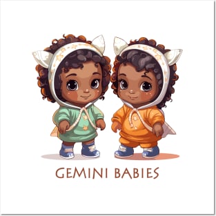 Gemini Babies 4 Posters and Art